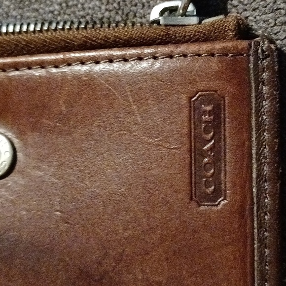 Coach Brown leather wallet 🖤 - Picture 7 of 12